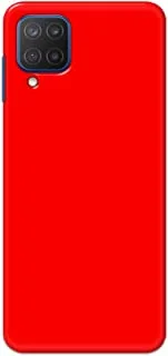 جراب خلفي متين بلون أحمر خالص من خاليس لهاتف Samsung Galaxy M12 - K208227