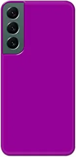 Khaalis Solid Color Purple matte finish shell case back cover for Samsung S22 - K208240
