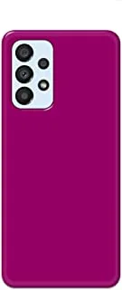 Khaalis Solid Color Purple matte finish shell case back cover for Samsung A33 5G - K208234