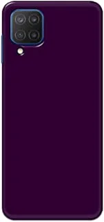 Khaalis Solid Color Purple matte finish shell case back cover for Samsung Galaxy M12 - K208236