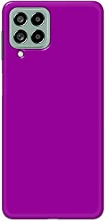 Khaalis Solid Color Purple matte finish shell case back cover for Samsung Galaxy M53 5G - K208240