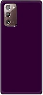 Khaalis Solid Color Purple matte finish shell case back cover for Samsung Galaxy Note 20 - K208236