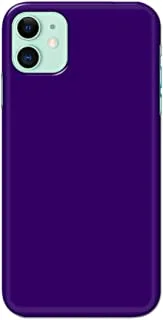 Khaalis Solid Color Purple matte finish shell case back cover for Apple iPhone 11 - K208242