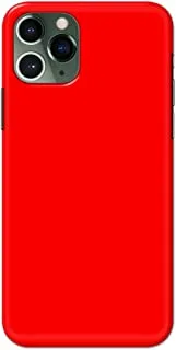 جراب خلفي متين بلون أحمر خالص من خاليس لهاتف Apple iPhone 11 Pro - K208227