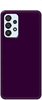 Khaalis Solid Color Purple matte finish shell case back cover for Samsung A33 5G - K208236
