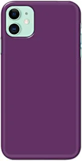 Khaalis Solid Color Purple matte finish shell case back cover for Apple iPhone 11 - K208237