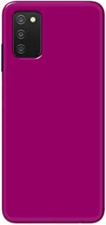 Khaalis Solid Color Purple matte finish shell case back cover for Samsung A03s - K208234