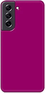Khaalis Solid Color Purple matte finish shell case back cover for Samsung S21 FE - K208234