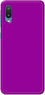 Khaalis Solid Color Purple matte finish shell case back cover for Samsung Galaxy A02 - K208240