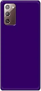 Khaalis Solid Color Purple matte finish shell case back cover for Samsung Galaxy Note 20 - K208242