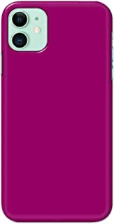 Khaalis Solid Color Purple matte finish shell case back cover for Apple iPhone 11 - K208234