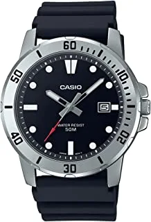 Casio Enticer Analog Black Dial Men's Watch MTP-VD01-1EVUDF