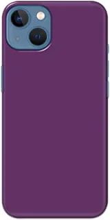 Khaalis Solid Color Purple matte finish shell case back cover for Apple iPhone 13 - K208237