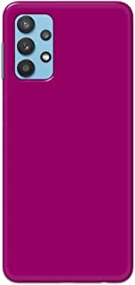 Khaalis Solid Color Purple matte finish shell case back cover for Samsung Galaxy M32 5G - K208234
