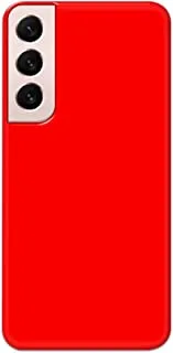 جراب خلفي متين بلون أحمر خالص من خاليس لهاتف Samsung S22 Plus - K208227