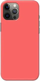 Khaalis Solid Color Pink matte finish shell case back cover for Apple iPhone 12 pro - K208226