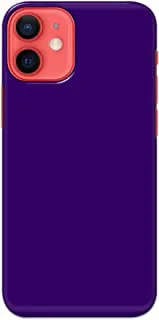 Khaalis Solid Color Purple matte finish shell case back cover for Apple iPhone 12 - K208242
