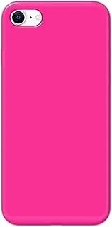 Khaalis Solid Color Pink matte finish shell case back cover for Apple iPhone SE (2020) - K208230