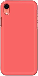 Khaalis Solid Color Pink matte finish shell case back cover for Apple iPhone XR - K208226