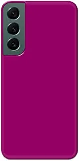 Khaalis Solid Color Purple matte finish shell case back cover for Samsung S22 - K208234