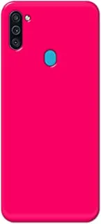 Khaalis Solid Color Pink matte finish shell case back cover for Samsung Galaxy M11 - K208231