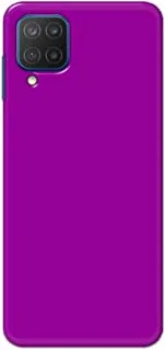 Khaalis Solid Color Purple matte finish shell case back cover for Samsung Galaxy M12 - K208240