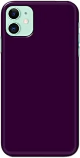 Khaalis Solid Color Purple matte finish shell case back cover for Apple iPhone 11 - K208236