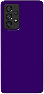 Khaalis Solid Color Purple matte finish shell case back cover for Samsung Galaxy A53 5G - K208242