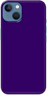 Khaalis Solid Color Purple matte finish shell case back cover for Apple iPhone 13 Mini - K208242