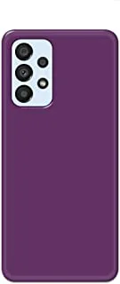 Khaalis Solid Color Purple matte finish shell case back cover for Samsung A33 5G - K208237