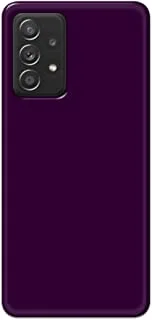 Khaalis Solid Color Purple matte finish shell case back cover for Samsung Galaxy A52 5G - K208236