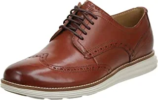 Cole Haan Men's Original Grand Shortwing Oxford Shoe, woodbury leather