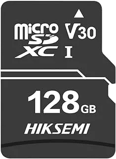 بطاقة ذاكرة Micro SD بسعة 128 جيجا بايت Hikstorage إصدار المملكة العربية السعودية مع ضمان لمدة 7 سنوات في المملكة العربية السعودية