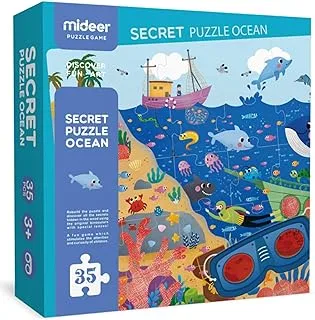 Mideer MD3097 Secret Ocean Jumbo Floor Puzzle with Hidden Picture