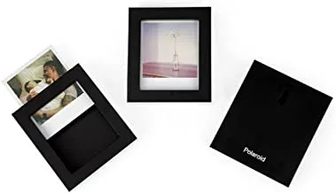 Polaroid Photo Frame 3 Pack Matte Black (6180) - إطارات عرض صور بولارويد الرسمية