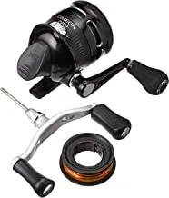 Zebco Omega Pro Spincast Fishing Reel, 7 Bearings (6 + Clutch), Instant Anti-Reverse with a Smooth Triple-Cam, Dial-Adjustable Disk Drag, Powerful All-Metal Gears, Spare Spool