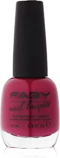 Faby LCB012 Nail Polish 15 ml, Raspberry Jelly
