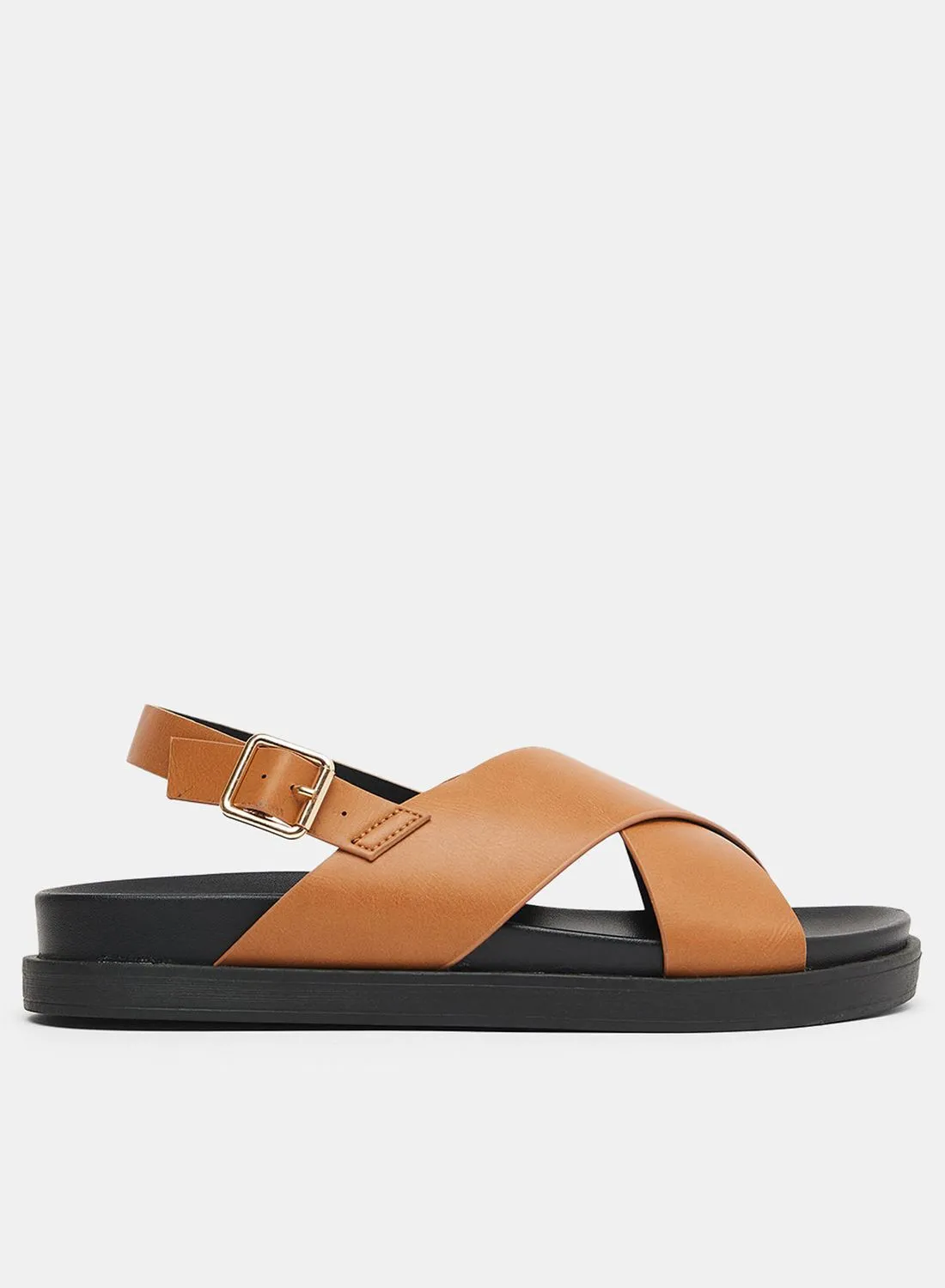 ONLY Faux Leather Slingback Sandals