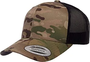 قبعة Yupoong للكبار من الجنسين من YP Classics MultiCam® Retro Trucker Cap