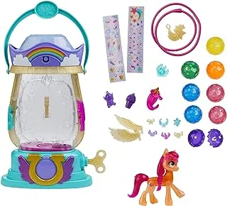 My Little Pony: A New Generation Movie Sparkle Reveal Lantern Sunny Starscout - Light Up Toy with 25 Pieces, Surprises