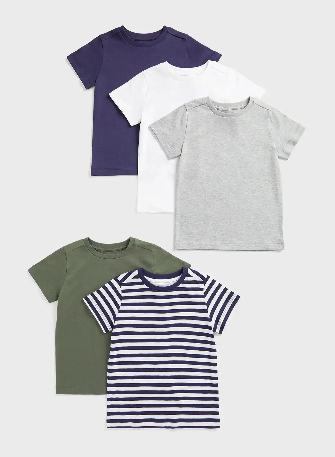mothercare Youth 5 Pack Assorted T-Shirt