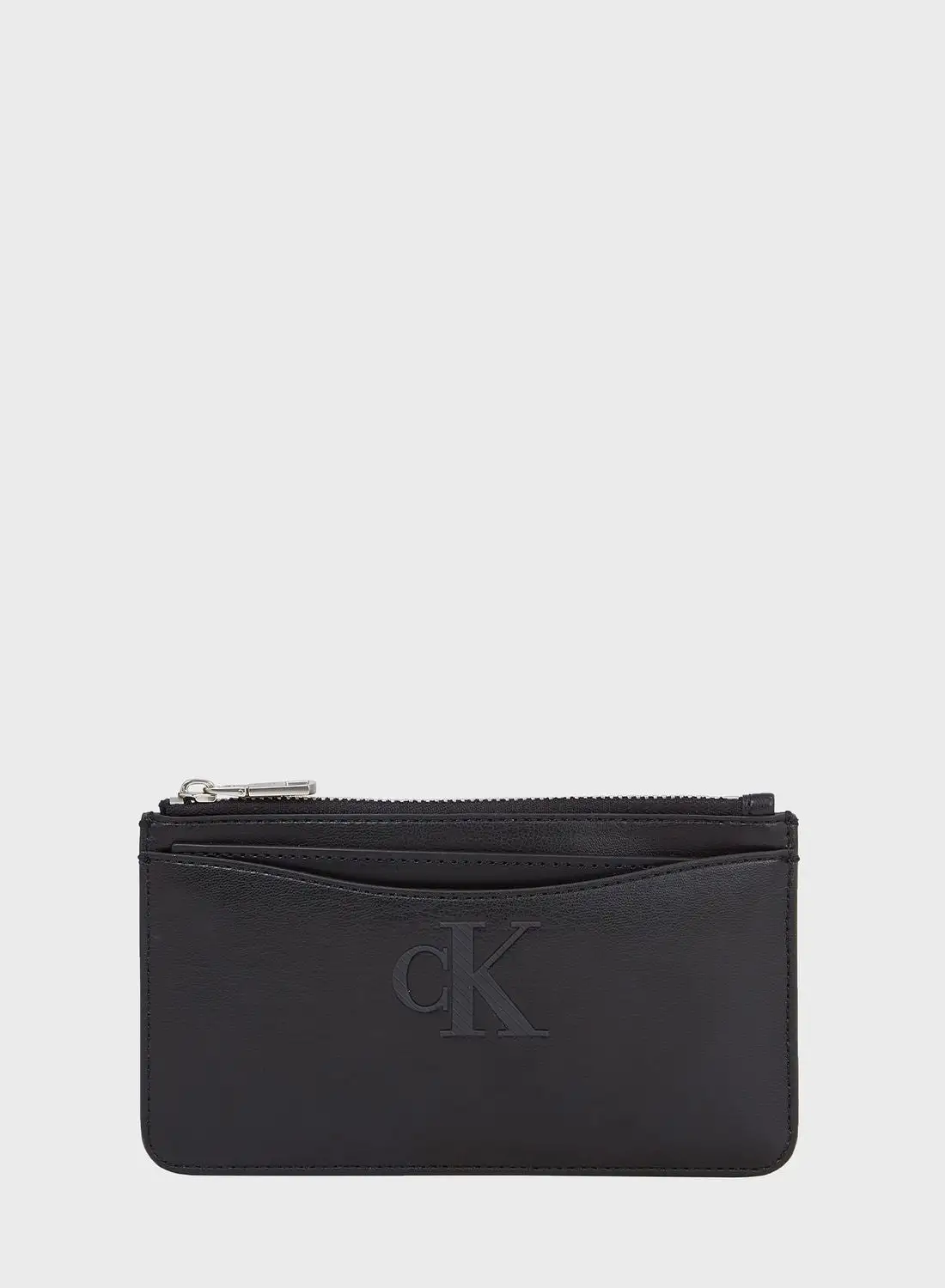 Calvin Klein Jeans Zip Detail Card Holder