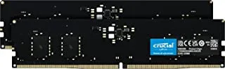 مجموعة ذاكرة الوصول العشوائي الحاسمة 16 جيجابايت (2 × 8 جيجابايت) DDR5 4800 ميجاهرتز CL40 ذاكرة سطح المكتب CT2K8G48C40U5
