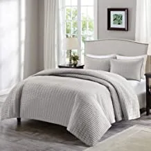 Comfort Spaces - CS14-0060 Kienna Quilt Coverlet Bedspread Ultra Soft Hypoallergenic All Season Lightweight Filling Stitched Bedding Set, King 104