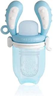 Kidsme Silicone Food Feeder Max, for baby boy/girl, from 4 months and above (Size: M) -Sky
