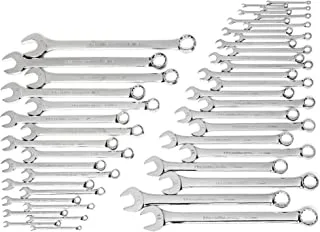 GEARWRENCH 44 Pc. 12 Point Long Pattern Combination SAE/Metric Wrench Set - 81919