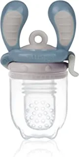 Kidsme Food Feeder Single Pack(Size:M) for baby boy - (from 4 months and above)- Azure
