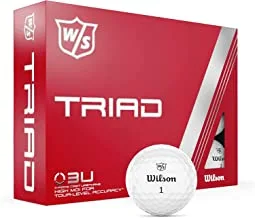 WILSON Staff Triad and Staff Model Golf Balls - 12 Pack