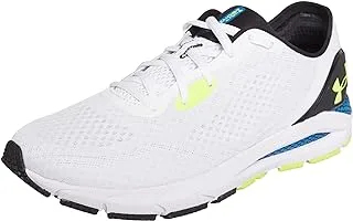 Under Armour Men's HOVR Sonic 5, White/High-Vis Yellow, 7.5 Medium US