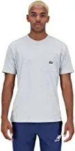New Balance Mens Nb Essentials Pocket Short Sleeve T-Shirt
